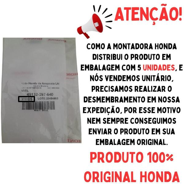 Imagem de Kit Reparo Pinça Freio Cbx 200 Strada/ Cbx 150 Aero Honda