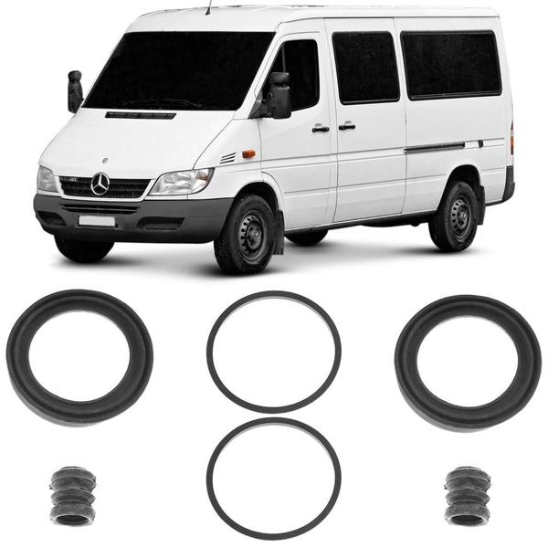 Imagem de Kit Reparo Pistão Pinça Freio Diant MB Sprinter 313 413 515