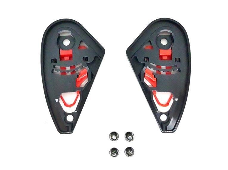 Kit reparo viseira capacete MT Thunder ou Blade / Helt Race - Polivisor Imagem de Kit reparo viseira capacete MT Thunder ou Blade / Helt Race