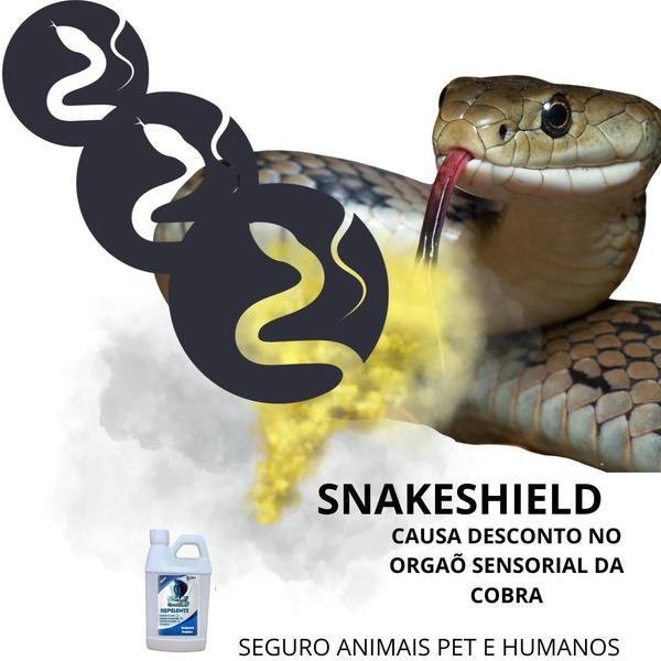 Imagem de Kit Repelente Contra Cobras Repteis e Anfíbios Aranhas