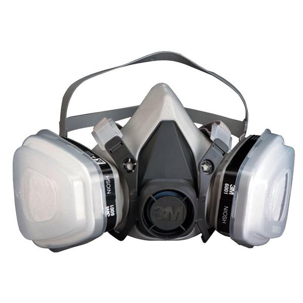 Kit Respirador Semifacial 6200 - 3M Imagem de Kit Respirador Semifacial 6200 - 3M