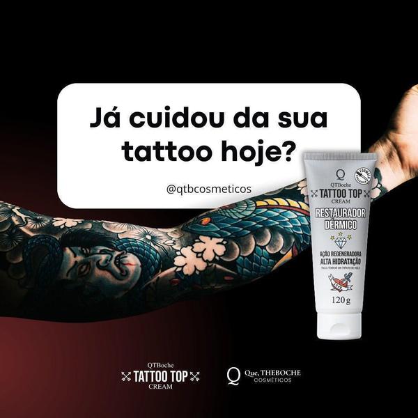 Imagem de Kit Restaurador De Tatuagem Tattoo Top Compre 3 Leve 4 -480G