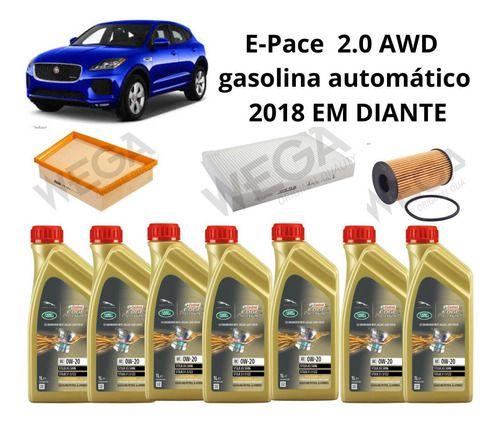 Imagem de Kit revisao troca de oleo jaguar e-pace 2.0 2018 em diante