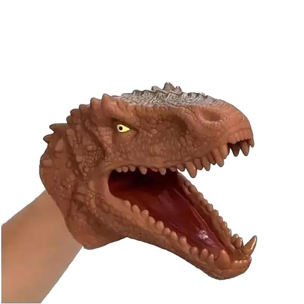 Imagem de kit  Rex Attack Lança Míssel + Fantoche Cabeça Tiranossauro