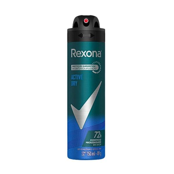 Imagem de Kit Rexona Aerosol Active Dry Men 6 unid