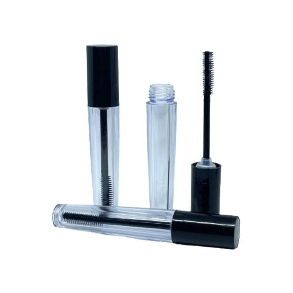 Imagem de Kit Rimel Vazio Frasco 4ml Plastico Cristal ou Preto -  25un