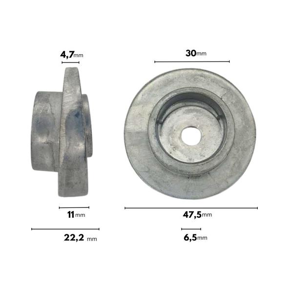 Imagem de Kit Rolamento Axial de Esferas com Excêntrico Came Compatível com Lavajato Tekna Fast 1500 HLX1002VN