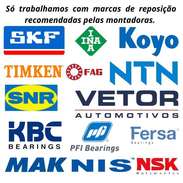 Imagem de Kit Rolamento Diferencial Traseiro Pajero Tr4 Dianteiro L200