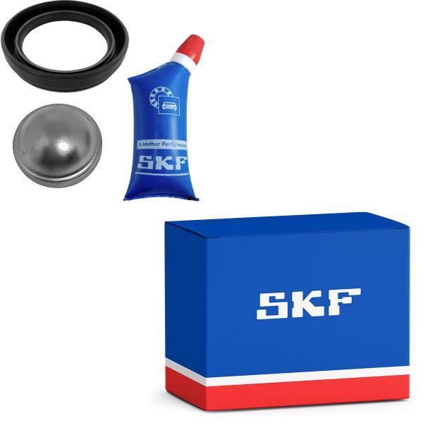 Imagem de Kit Rolamento Roda Traseira Ford Fiesta 1.0 1995 a 2002 Skf