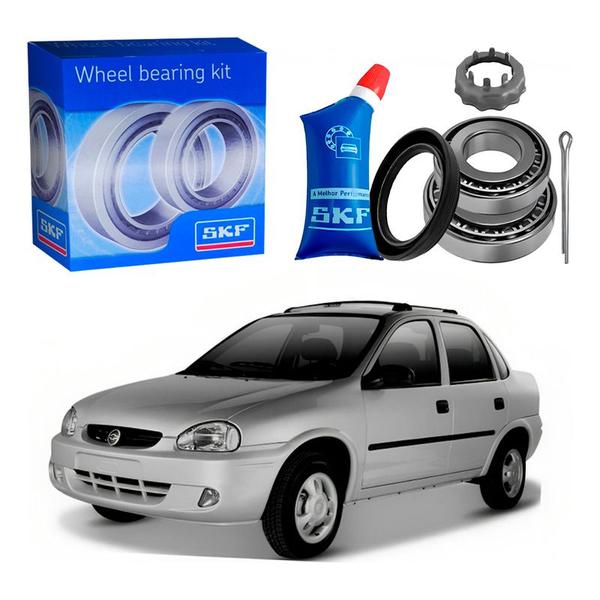 Imagem de Kit Rolamento Roda Traseiro Corsa Classic 1.6 2003 A 2010