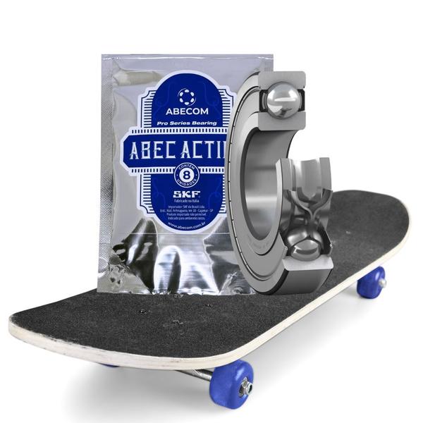 Imagem de Kit Rolamentos para Skate/Patins SKF 608-2z Blindado Abec 3