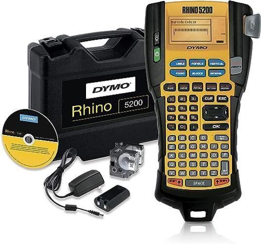 Imagem de Kit Rotulador Eletrônico Dymo Rhinopro Indl 5200