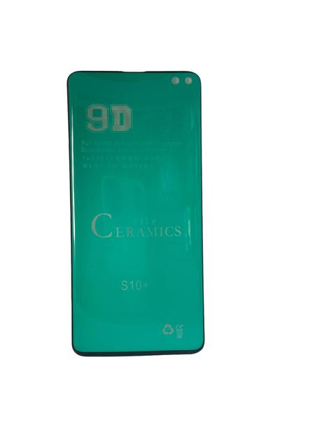 Imagem de Kit S10 Plus - Capa Transparente + Pelicula Nano de Cerâmica 9D  Samsung Galaxy S10 Plus