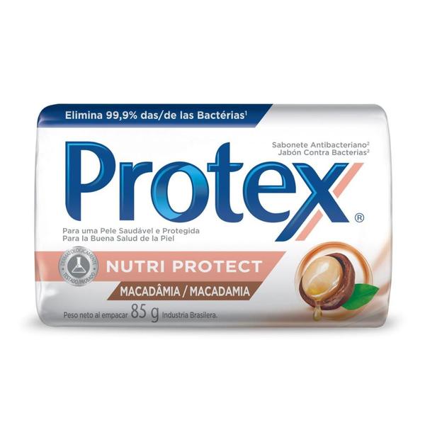 Imagem de Kit Sabonete em Barra Protex Nutri Protect Macadâmia 85g com 12 unidades