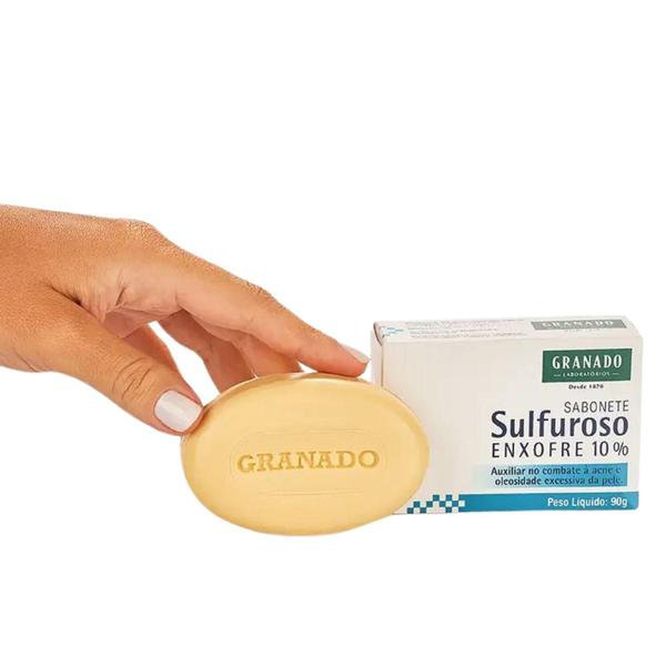 Imagem de Kit Sabonete Granado Sulforoso 90g Com 6