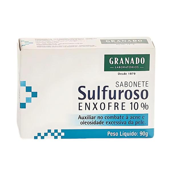 Imagem de Kit Sabonete Granado Sulforoso 90g Com 6