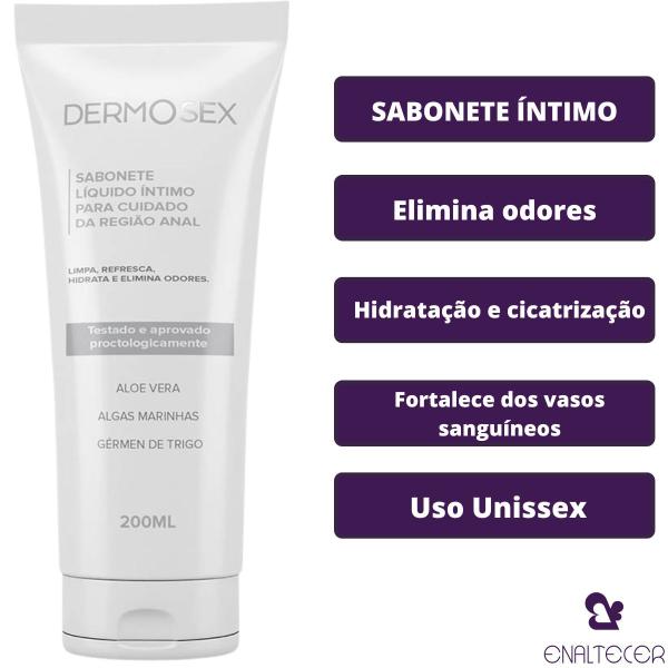 Imagem de Kit Sabonete Liquido Dermosex e Gel Lubrificante Biosex