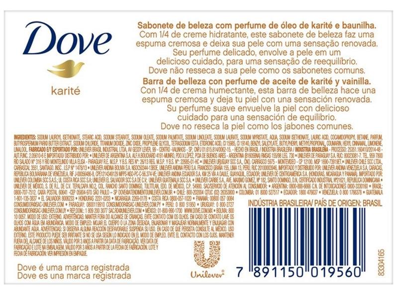 Imagem de Kit Sabonete Neutro Dove Delicious Care 9 Unidades