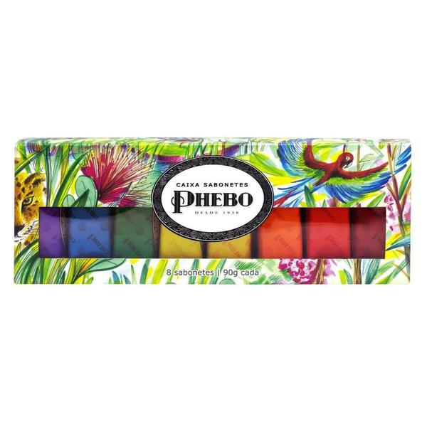 Kit Sabonete Phebo Amônia Granado 8X90G Imagem de Kit Sabonete Phebo Amônia Granado 8X90G
