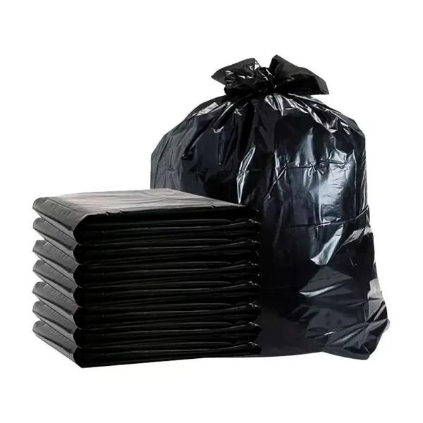 Imagem de Kit Saco de Lixo 200L Reforçado Preto 2un JJL Plastic