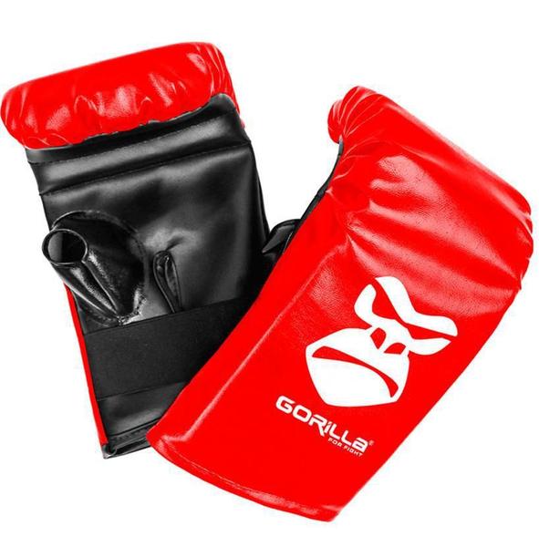 Kit Saco De Pancada Box Boxe 160 Cm + Luva Bate-Saco Gorilla Imagem de Kit Saco De Pancada Box Boxe 160 Cm + Luva Bate-Saco Gorilla