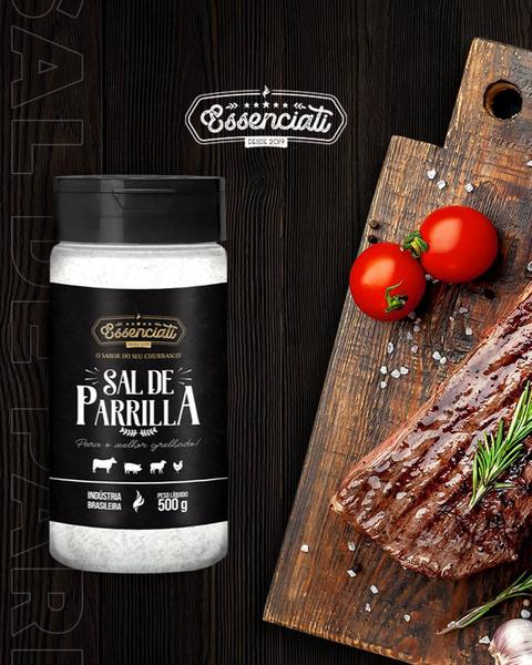 Imagem de Kit Sal Churrasco 1 tradicional 1 Com Pimenta 1 Smoker 1,5kg