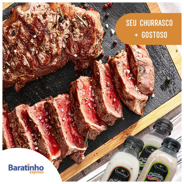 Imagem de Kit Sal Parrilla Temperado 500g Para Churrasco Saladão