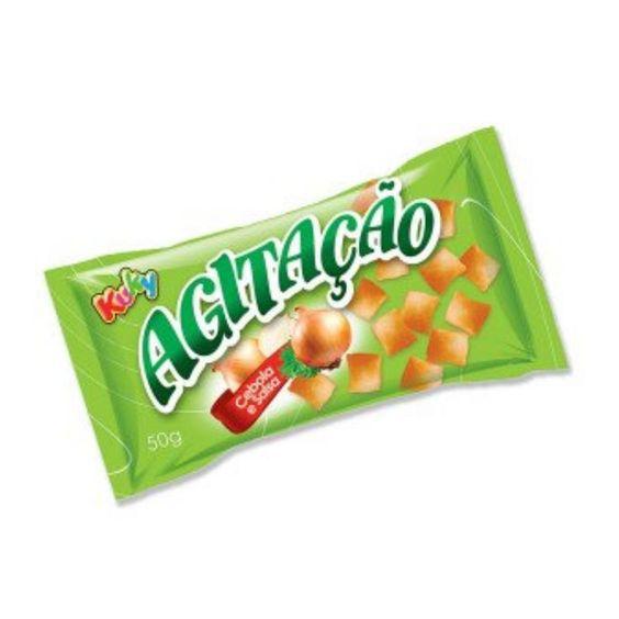 Kit Salgadinho Chips Crocante Agitação Cebola e Salsa 150g - Kuky Imagem de Kit Salgadinho Chips Crocante Agitação Cebola e Salsa 150g