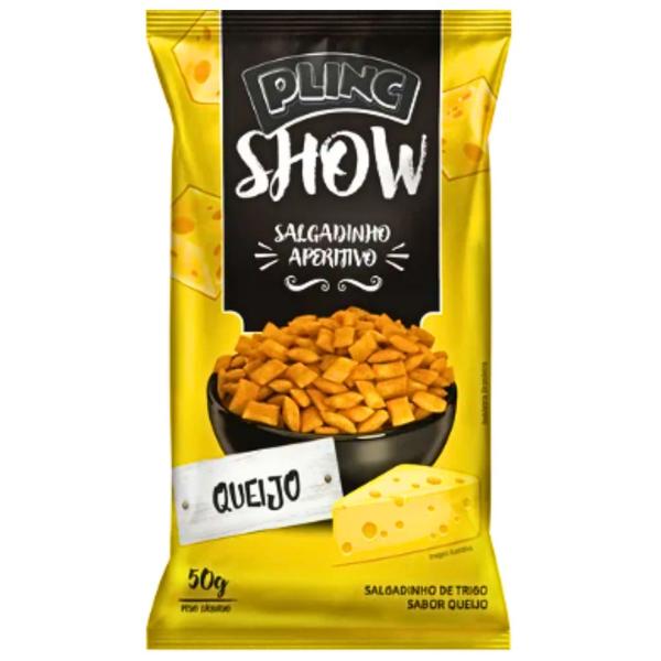 Imagem de Kit Salgadinho Plinc Show Queijo - 10un De 50g Cada