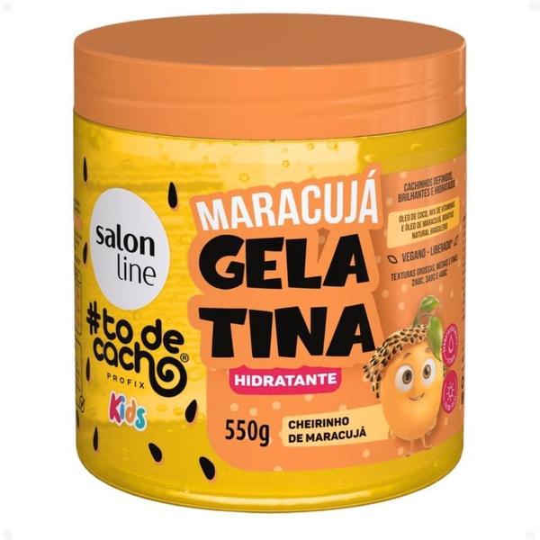 Imagem de Kit Salon Line 4 Gelatina: Melão, Maracujá, Uva E Melancia