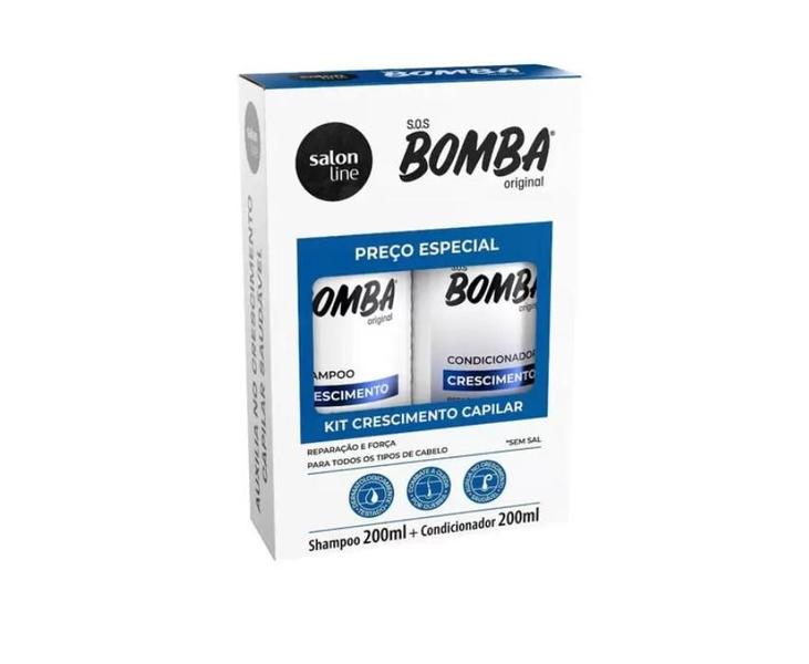 Imagem de Kit Salon Line Bomba Original Sh+Cond 200Ml