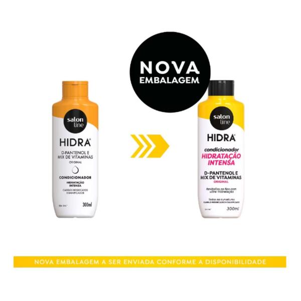 Imagem de Kit Salon Line Shampoo e Condicionador Hidra Hidratação Intensa 300ml