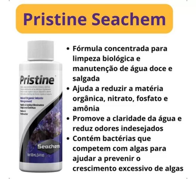 Imagem de Kit Seachem 325ml Prime, Stability E Pristine