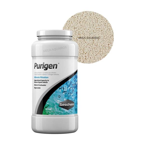 Imagem de Kit Seachem Purigen 500Ml + Bolsa Saquinho Bag Tnt 9X11Cm