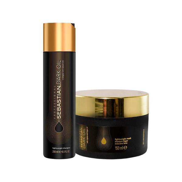 Kit Sebastian Professional Dark Oil - Shampoo e Máscara Kit Sebastian Professional Dark Oil - Shampoo e Máscara