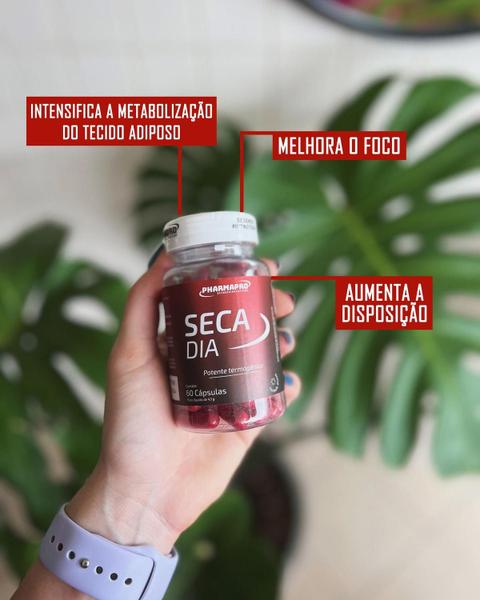 Kit Seca Dia E Seca Noite Com E Sem Cafeína Concentrado 60 cápsulas - Pharma Pro Imagem de Kit Seca Dia E Seca Noite Com E Sem Cafeína Concentrado 60 cápsulas