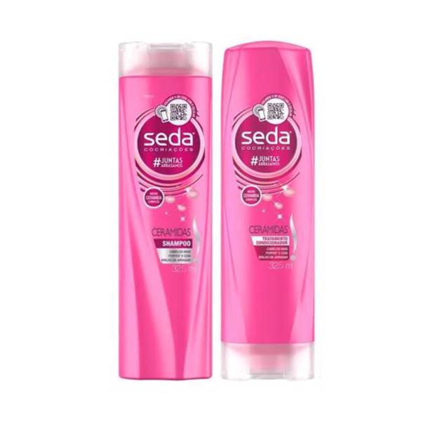 Imagem de Kit Seda Shampoo +Condicionador - Ceramidas 325Ml