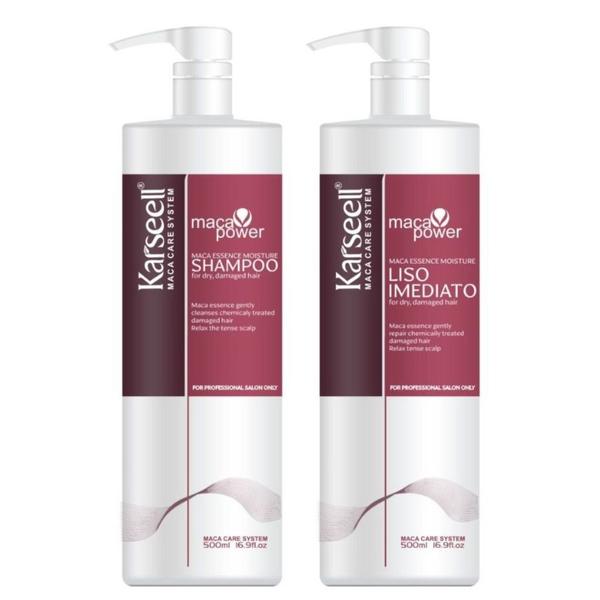 Kit Selagem Karseell Shampoo E Redutor 500ml Kit Selagem Karseell Shampoo E Redutor 500ml