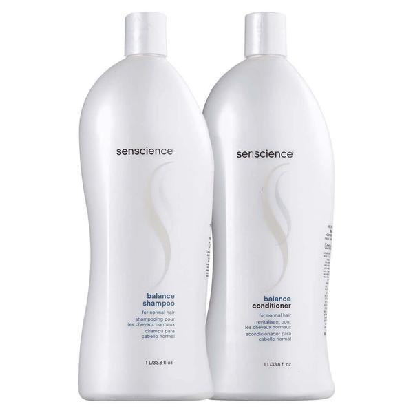 Imagem de Kit Senscience Balance Shampoo 1000ml + Condicionador 1000ml