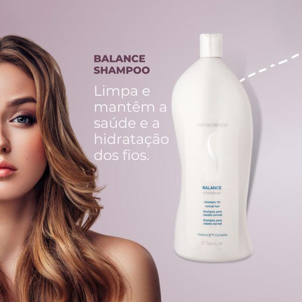 Imagem de Kit Senscience Balance Shampoo Extra (2 unidades)