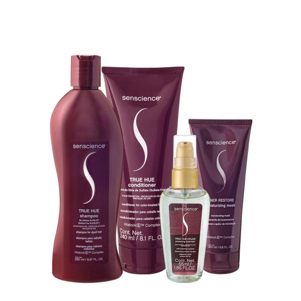 Imagem de Kit Senscience True Hue Inner Restore Home Care Oil (4 produtos)