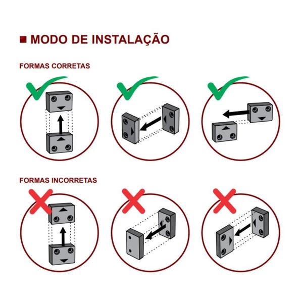 Imagem de Kit Sensor Magnético de Proximidade Emissor + Receptor 1NA