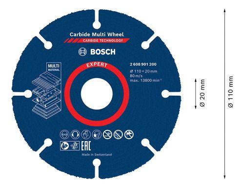 Imagem de Kit Serra Marmore Bosch Gdc 150 Com Disco Multimaterial 220v