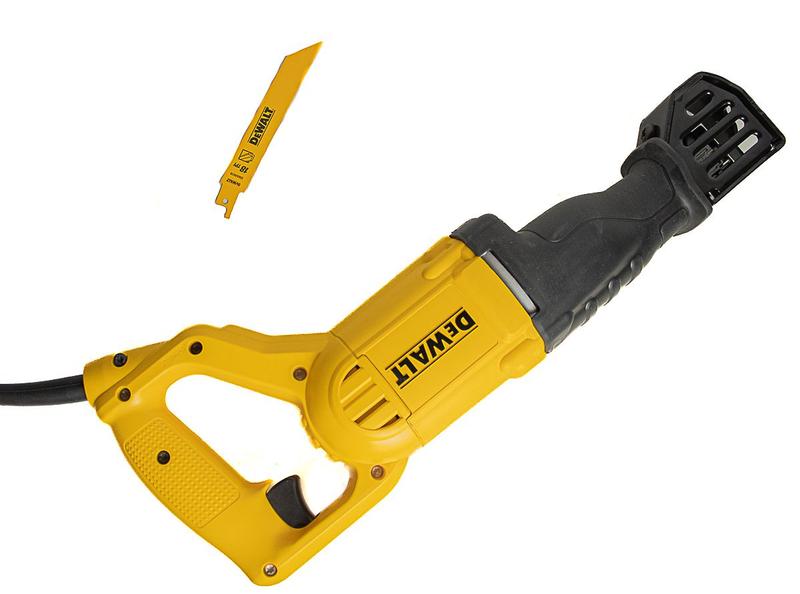 Imagem de Kit Serra Sabre Trabalho Pesado 1000 Watts 220V Dewalt DW304PK