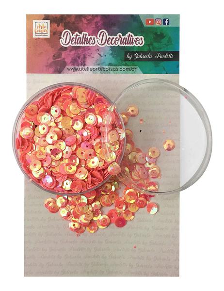 Imagem de Kit Shaker Box Lantejoula Rosa Pink Gabi Paoletti 10 G