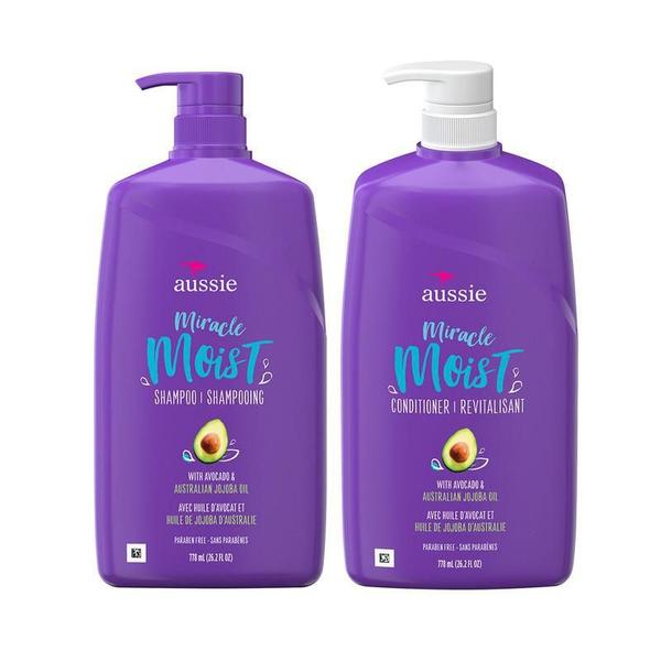 Imagem de Kit Shampoo + Condicionador - Aussie Moist 778Ml