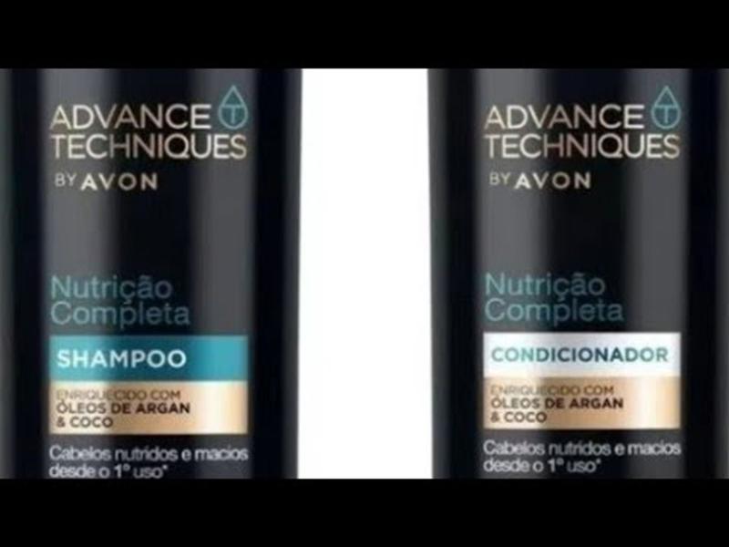 Imagem de Kit shampoo+condicionador Avance techniques.. nutrição completa By Avon 700 ml.