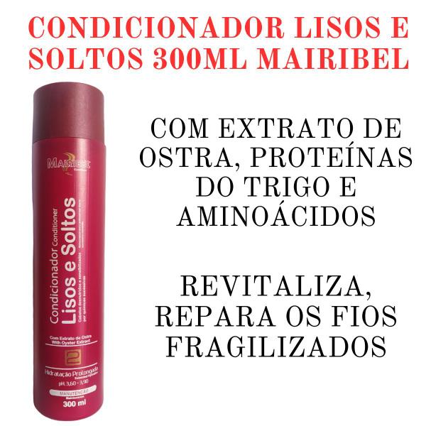 Imagem de Kit Shampoo Condicionador Finalizante Lisos Soltos Mairibel