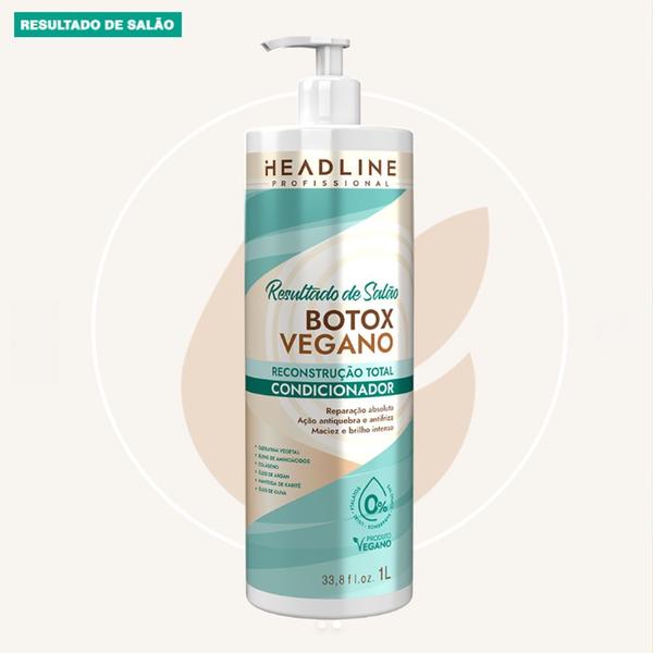 Imagem de Kit Shampoo + Condicionador Headline Botox Vegano 1000ml