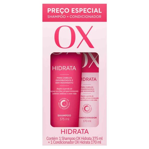 Imagem de Kit Shampoo Condicionador Hidrata - OX